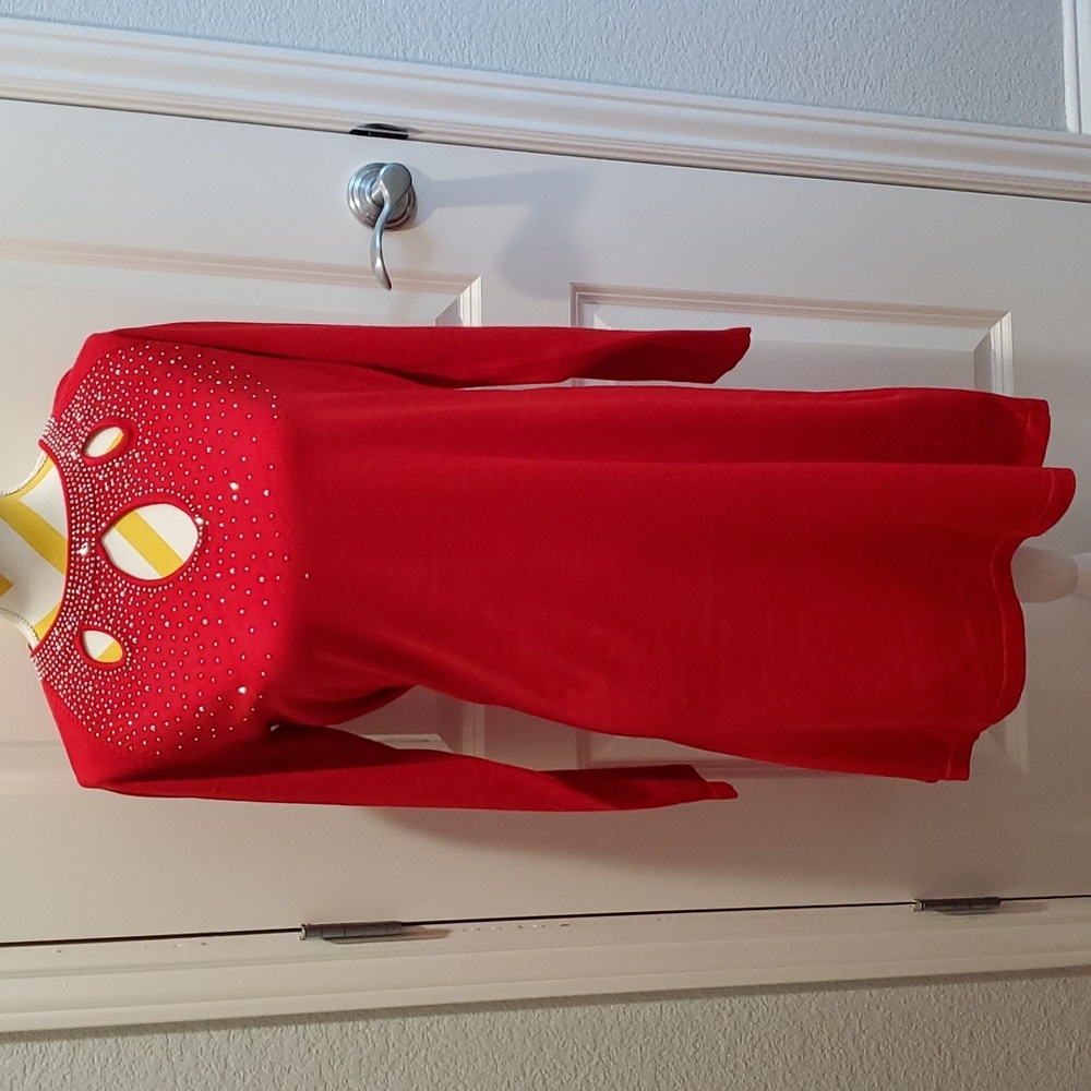 Women's red sweater dress by SELECT + TREND